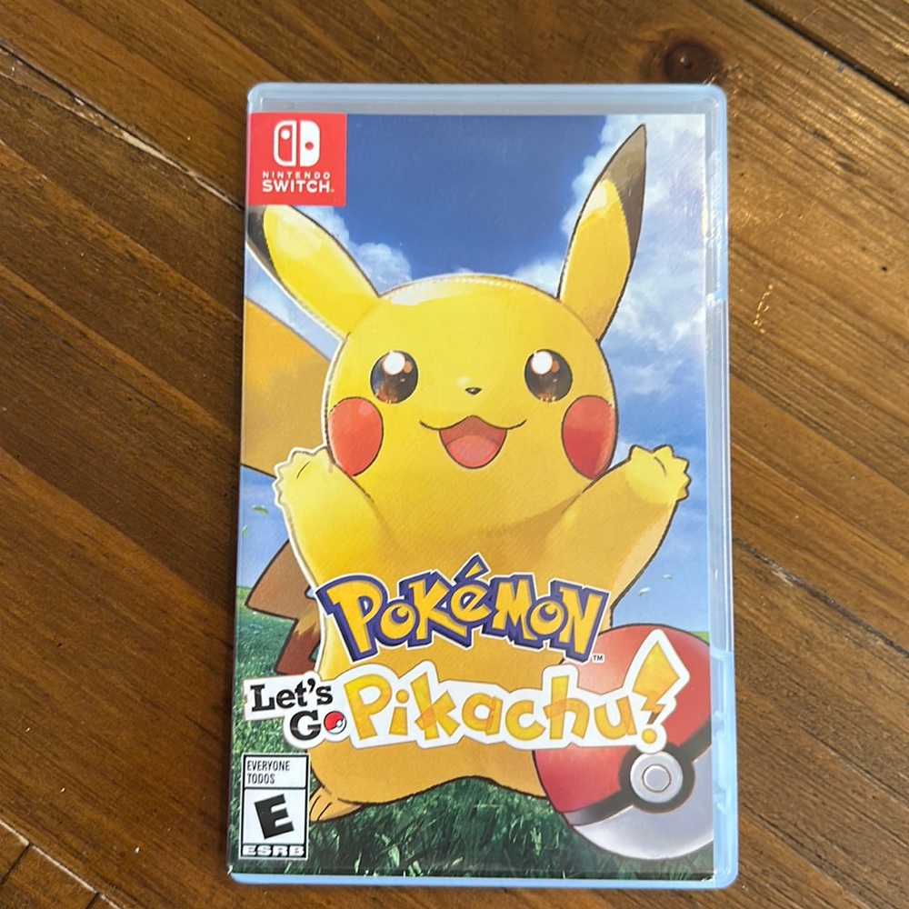 Pokémon Let’s Go Pikachu Nintendo Switch Game